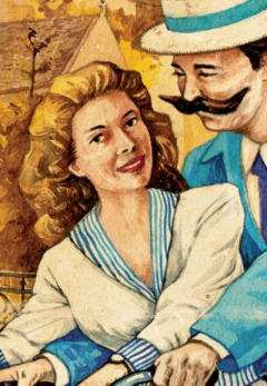 Poster inramat - Sibiu Podul Culcat