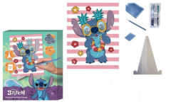 Set creativ Stitch - Canvas cu diamante