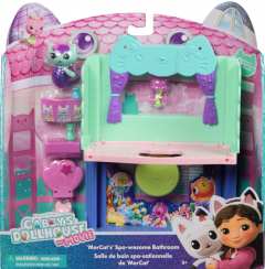 Jucarie - Gabbys Dollhouse filmul - Casa de papusi a lui Gabbys, Baie cu figurine si accesorii