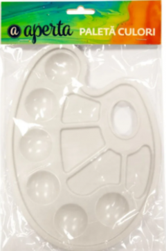 Paleta culori - 10 compartimente