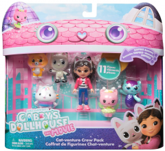 Set de joaca - Gabby's Dollhouse The Movie - Cat-venture Crew Pack
