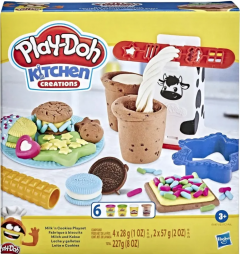 Set plastilina - Kitchen Creations - Milk 'n Cookies Playset