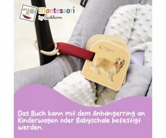 Montessori - Carte de lemn cu imagini