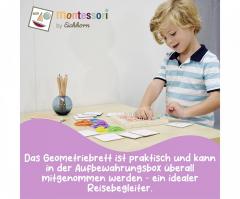 Montessori - Tabal de Geometrie