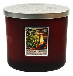 Lumanare medie parfumata - Acasa de Craciun