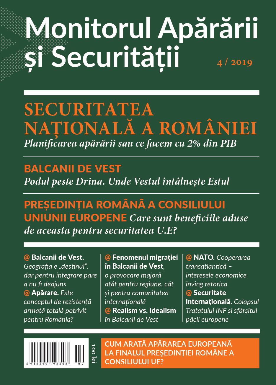 Monitorul Apararii si Securitatii 4/2019