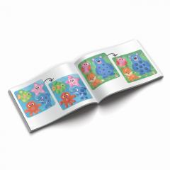 Set 7 borcanase de plastilina - Animale