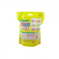 Set 8 borcanase cu plastilina parfumata - Silly Scents Neon