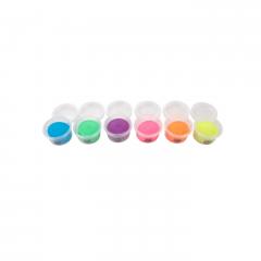 Set 8 borcanase cu plastilina parfumata - Silly Scents Neon