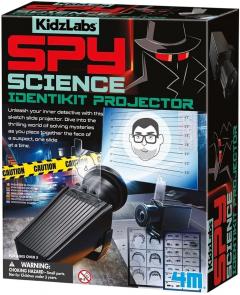 Set creativ - STEM - Trusa Spionului - Proiector identitati