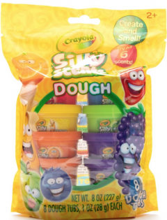 Set 8 borcanase cu plastilina parfumata - Silly Scents