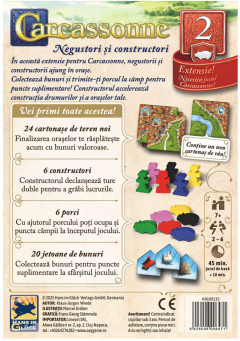 Extensie - Carcassonne: Negustori si constructori (Editia 2025)