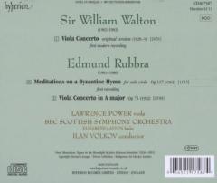 Walton: Viola Concerto, original 1928 / Rubbra: Viola Concerto - Meditations On A Byzantine Hymn