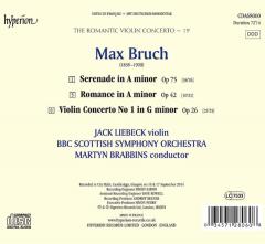 Bruch: Violin Concerto No. 1, Op 26 / Romance, Op 42 / Serenade, Op 75