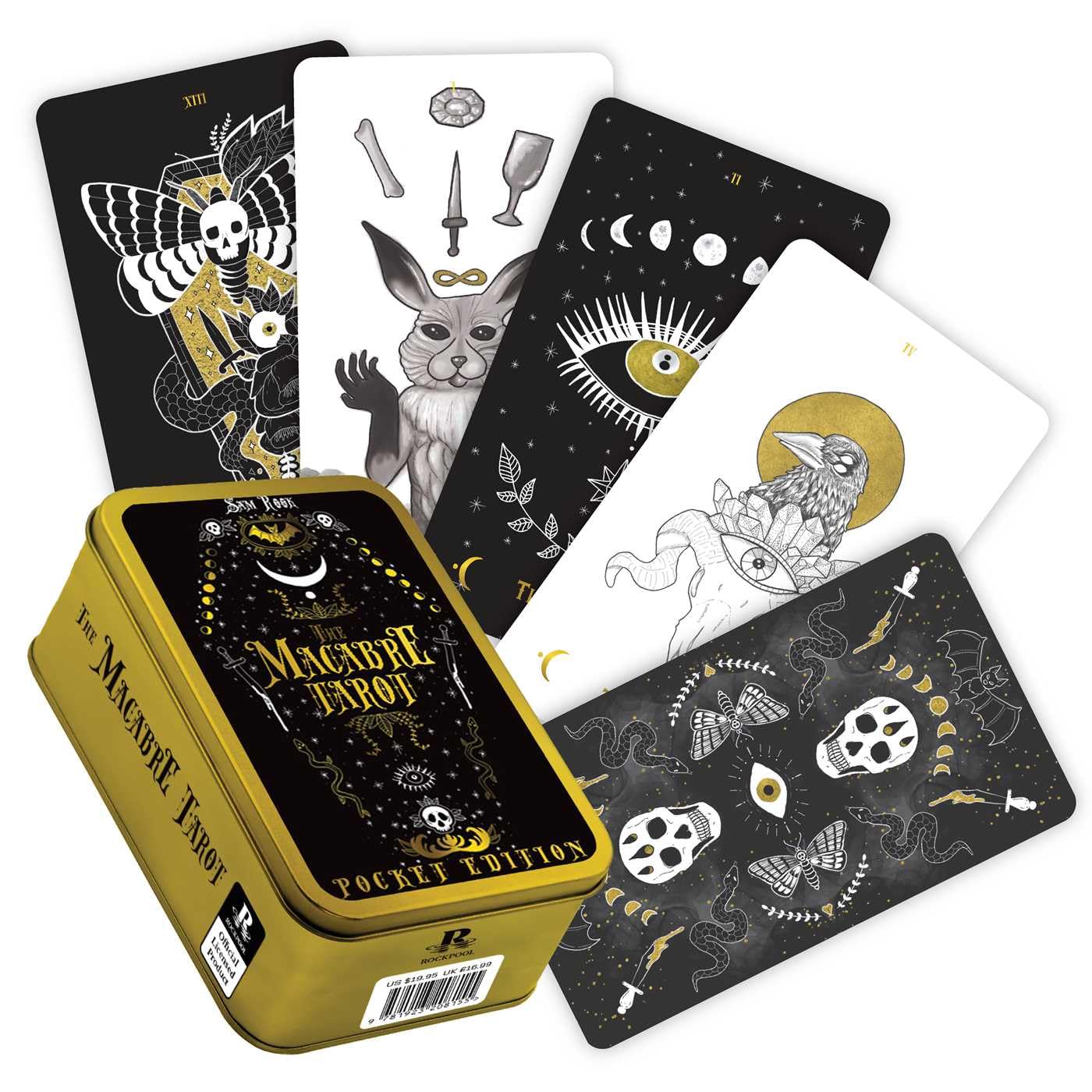 Samuel Rook The Macabre Tarot (Pocket Tin Edition) - Sam Rook