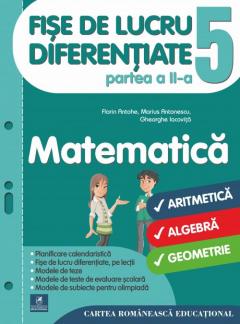 Fise de lucru diferentiate. Matematica. Clasa a V-a - Partea a II-a