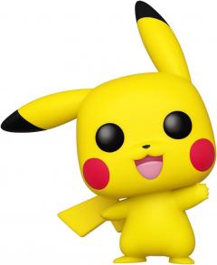Figurina Pikachu (Waving) - Pokemon - Pop! Games - Funko