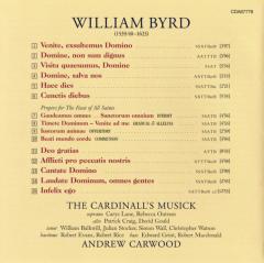 William Byrd: Infelix Ego