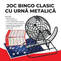 Joc de societate - Bingo Lux (Cusca metalica)