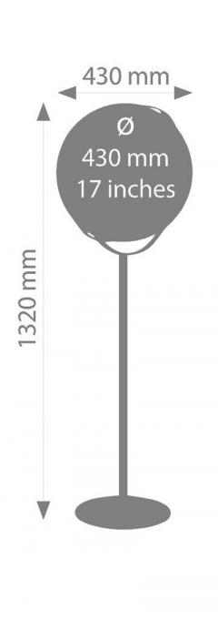 Lampa - Glob pamantesc - Apollo Light Flex - Blue/Brown