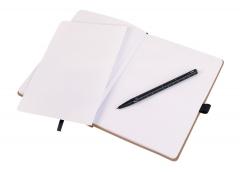 Carnet A5 + pix cu rigla - Slimpad - Maro