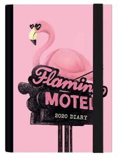 Jurnal - Small 12 Months Daily - Flamingo