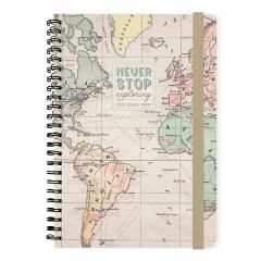 Jurnal - Large Weekly Planner 12-Months - Map
