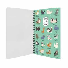 Jurnal - Large Weekly Planner 12-Months - Cats