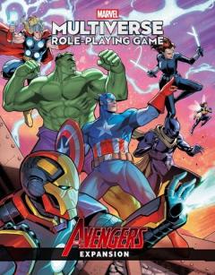 Coperta cărții Marvel Multiverse Role-Playing Game: Avengers Expansion