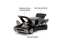 Masinuta metalica - Fast & Furious - Dodge Charger 1970
