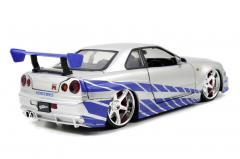 Masinuta metalica - Brian's Nissan Skyline GT-R(R34)
