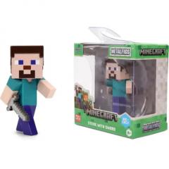 Figurina metalica - Minecraft Wave 4, mai multe modele si culori