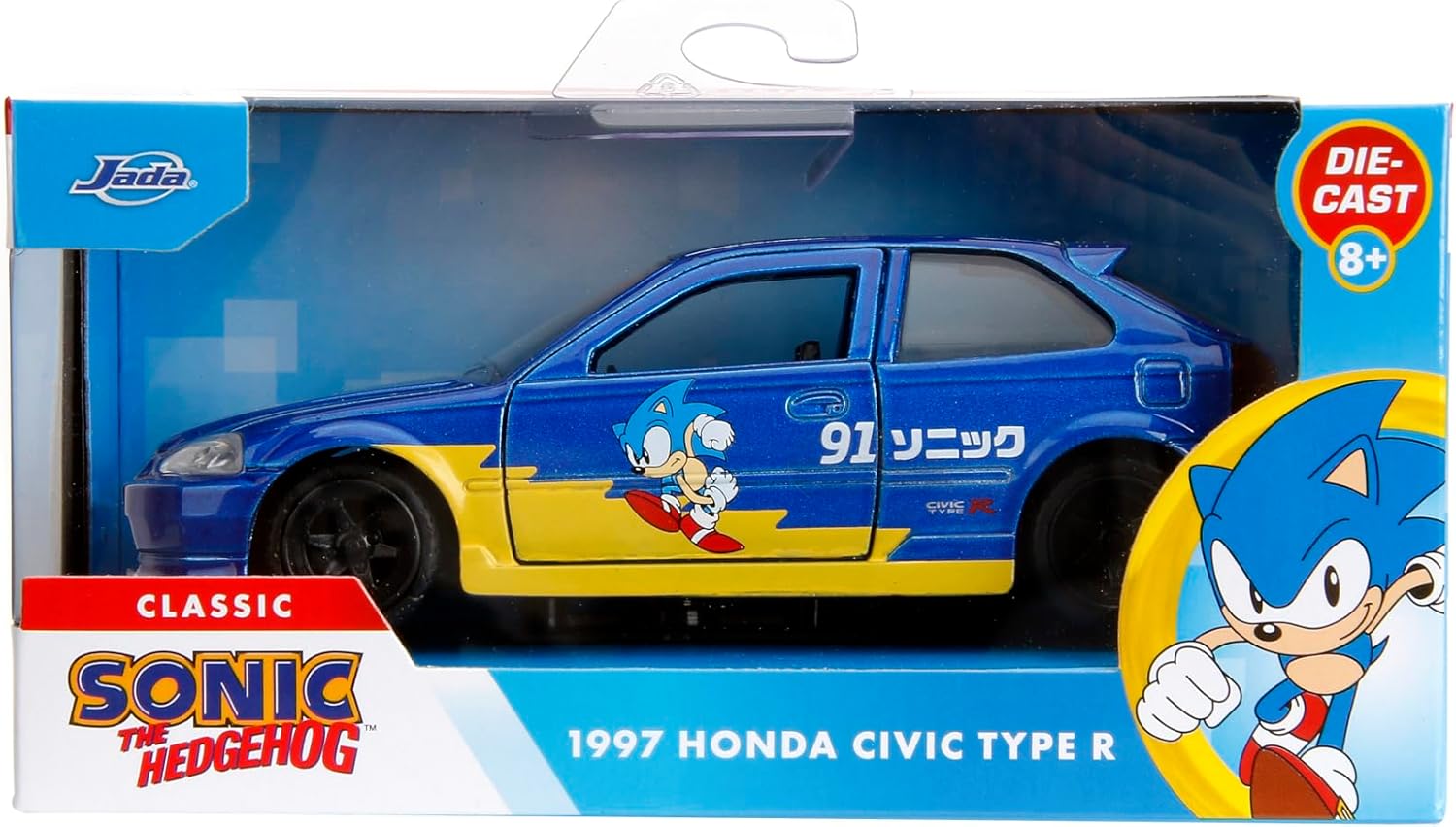 Masinuta Metalica - Sonic The Hedgehog - Honda Civic Type-R 1997
