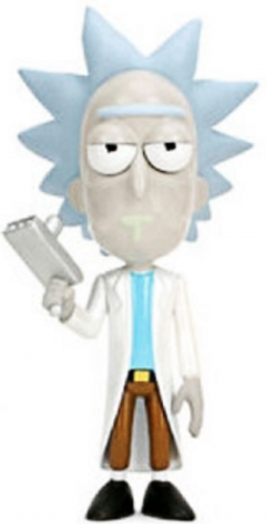 Figurina metalica - Rick si Morty, mai multe modele si culori