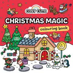 Coperta cărții Cosy Cute Christmas Magic: Colouring Book