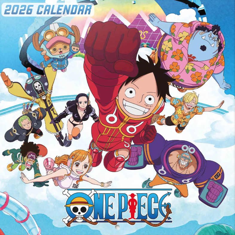 Calendar 2026 - One Piece - Grupo Erik