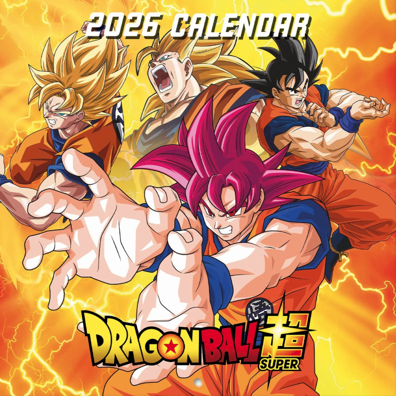 Calendar 2026 - Dragon Ball Z - Grupo Erik