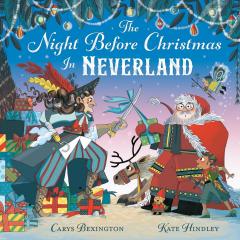 Coperta cărții The Night Before Christmas in Neverland