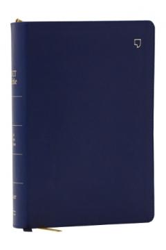 NET Bible, Full Notes Edition (NET, Blue Leathersoft, Comfort Print, Thumb Indexed)