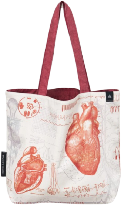 Tote bag - Anatomical Heart - Cognitive Surplus