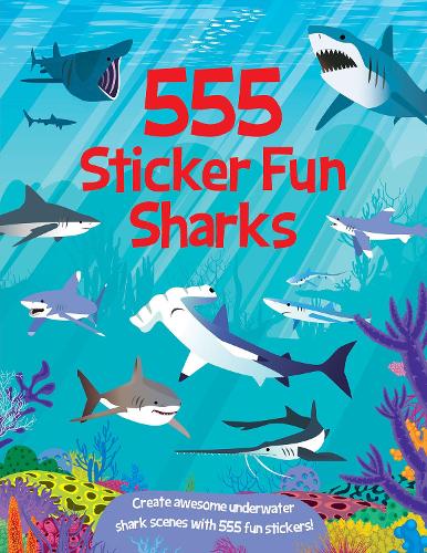 555 Sticker Fun Sharks - Susan Mayes