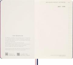 Agenda 2025-2026 - Moleskine Sakura 18 Months Weekly Planner - Hardcover, Large (No Box)