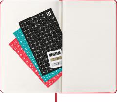 Agenda 2026 - Moleskine Classic 12 Months Daily Planner - Hardcover, Large (Red)