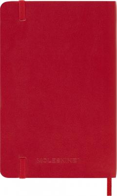 Agenda 2026 - Moleskine Classic 12 Months Weekly Planner - Softcover, Pocket (Red)