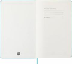 Agenda 2026 - Moleskine Classic 12 Months Weekly Planner - Hardcover, Large (Aquamarine)