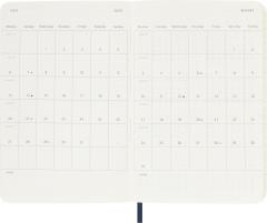 Agenda 2026 - Moleskine Classic 12 Months Weekly Planner - Softcover, Pocket (Sapphire Blue)