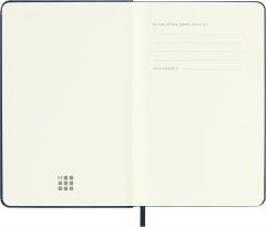 Agenda 2026 - Moleskine Classic 12 Months Daily Planner - Hardcover, Pocket (Sapphire Blue)