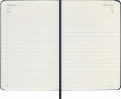 Agenda 2026 - Moleskine Classic 12 Months Daily Planner - Hardcover, Pocket (Sapphire Blue)