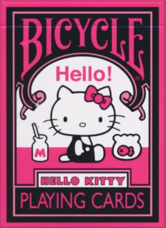 Carti de joc - Bicycle Hello Kitty (Black & Pink)