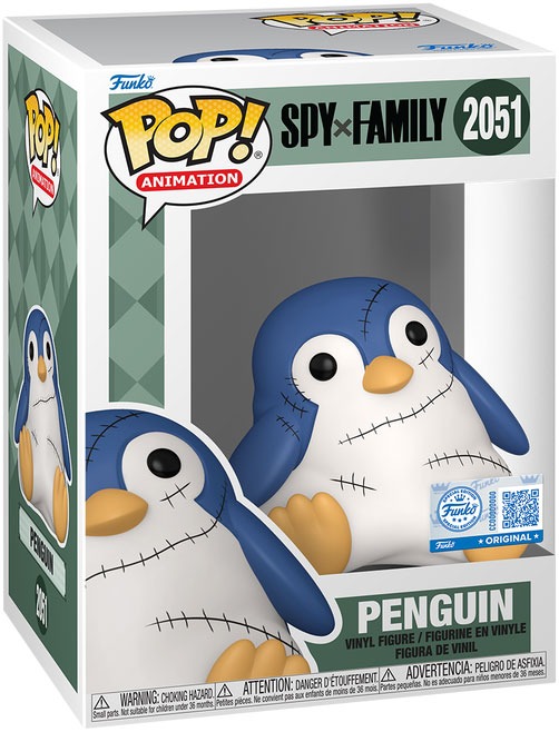 Figurina Penguin (with Stitches) Spy x Family Pop! Animation